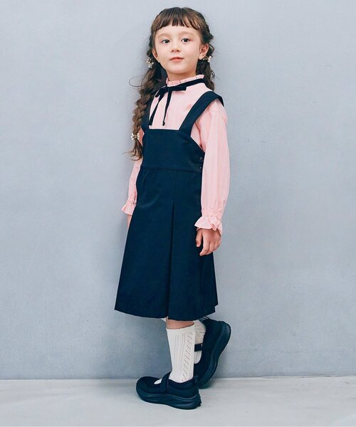 「p.premier」 「KIDS」長袖ブラウス 120 ホワイト キッズ_画像9
