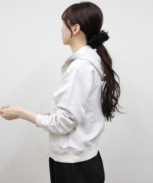 Danton（ダントン） ジップアップパーカー 38 トップグレー レディース