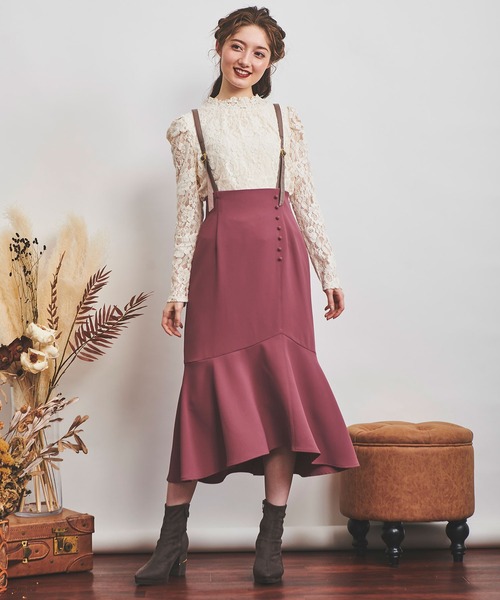 「NOELA」 タイトスカート M ベージュ レディース_画像5