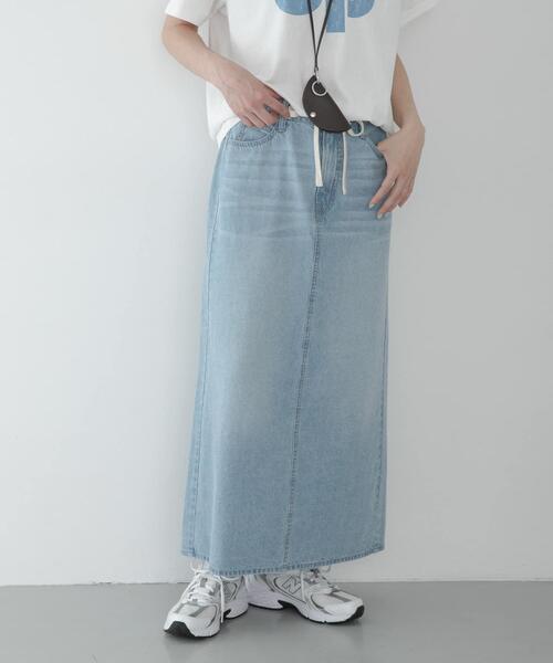 URBAN RESEARCH Sonny Label ロング スカート ライトオンスIライン