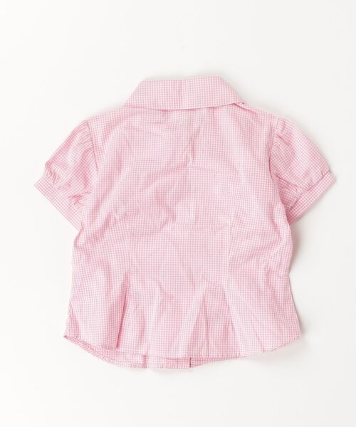 「mezzo piano」 「KIDS」半袖シャツ 110 ピンク キッズ_画像2
