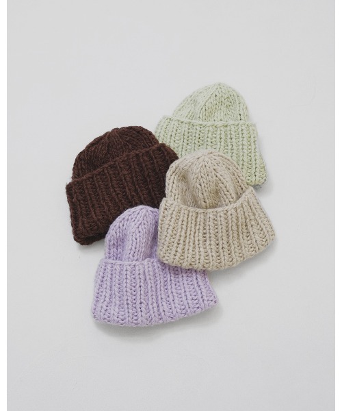 TODAYFUL ニット帽 ニットキャップ Lowgauge Hand Beanie レディース