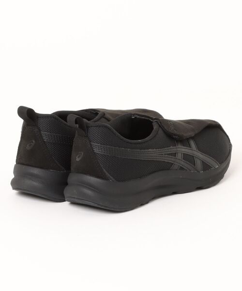 「ASICS WALKING」 スリッポン 21.5cm ブラック×ブラック レディース_画像2