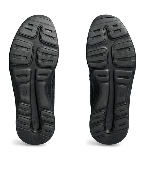 「ASICS WALKING」 スリッポン 21.5cm ブラック×ブラック レディース_画像5