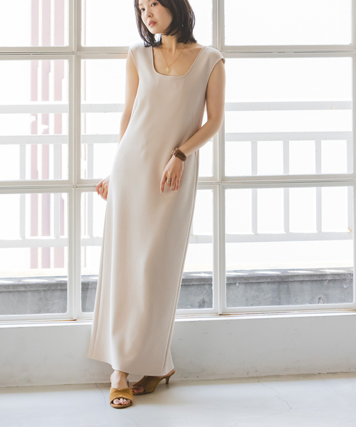 NOBLE（ノーブル） ワンピース 「追加・新色」「洗える」コンフォート