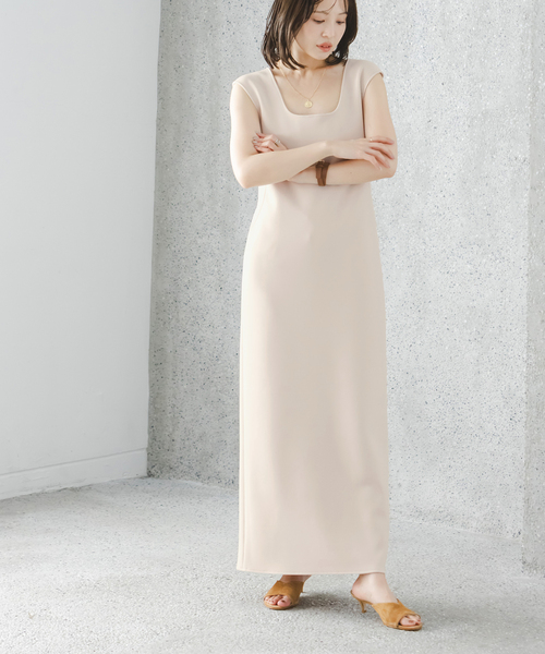 NOBLE（ノーブル） ワンピース 「追加・新色」「洗える」コンフォート