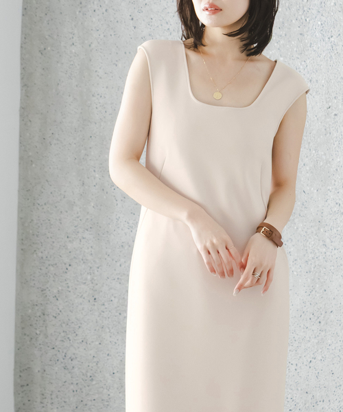 NOBLE（ノーブル） ワンピース 「追加・新色」「洗える」コンフォート