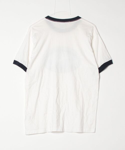 「STUDIO SEVEN」 半袖Tシャツ MEDIUM ホワイト メンズ_画像2