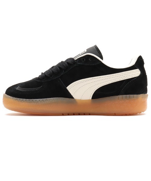 「PUMA」 ローカットスニーカー 24cm ブラック レディース_画像4