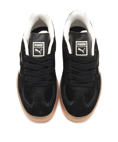 「PUMA」 ローカットスニーカー 24cm ブラック レディース_画像6