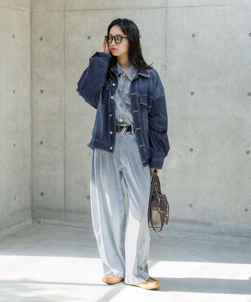 「PAGEBOY」 デニムパンツ SMALL ブルー レディース_画像5