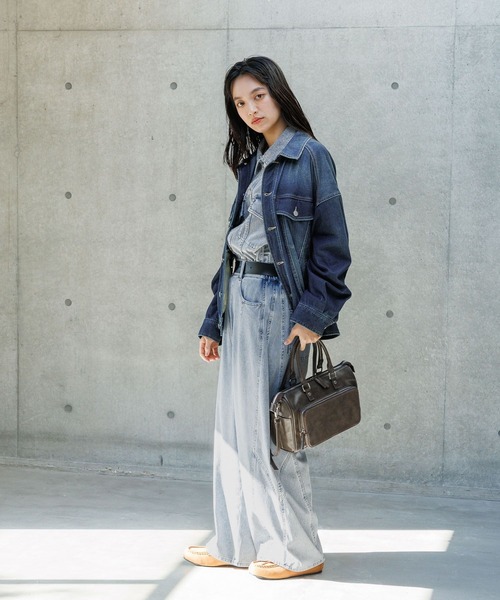 「PAGEBOY」 デニムパンツ SMALL ブルー レディース_画像9