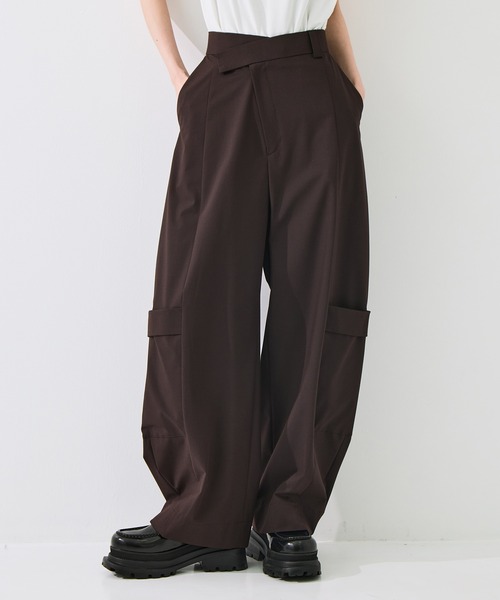 STUDIOUS（ステュディオス） ワイドパンツ カーゴパンツ 「STUDIOUS