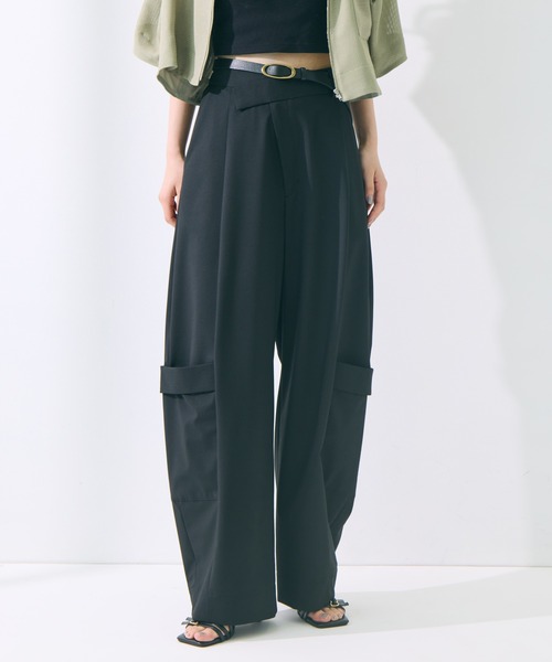 STUDIOUS（ステュディオス） ワイドパンツ カーゴパンツ 「STUDIOUS
