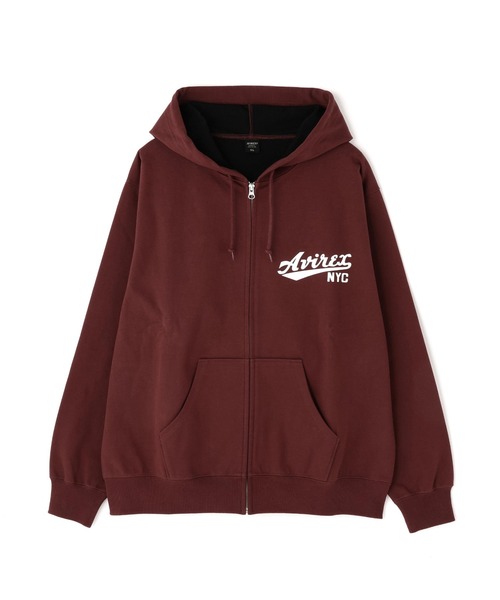 AVIREX（アヴィレックス） パーカー 「WEB＆DEPOT限定」BONDING ZIP UP