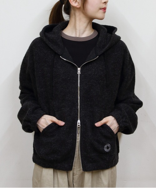 ORCIVAL（オーシバル） パーカー ジップフリースフーディ ZIP FLEECE 