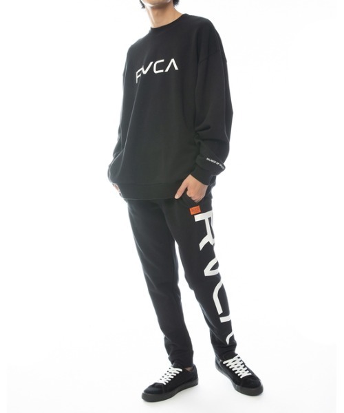 「RVCA」 スウェットパンツ MEDIUM グレー メンズ_画像3