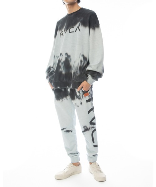 「RVCA」 スウェットパンツ MEDIUM グレー メンズ_画像4