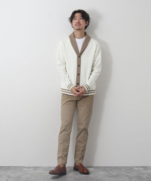 「NOLLEY'S goodman」 ニットカーディガン L ブルー系その他7 メンズ_画像9