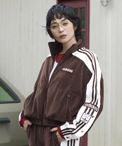 adidas（アディダス） コート アウター ウェア W ADIBREAK VELOUR TT