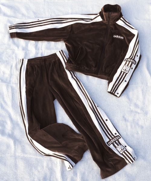 adidas（アディダス） コート アウター ウェア W ADIBREAK VELOUR TT