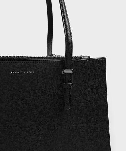 CHARLES & KEITH(チャールズ&キース) トートバッグ ダブルハンドル CHARLES & KEITH(チャールズ&キース) トートバッグ ダブルハンドル