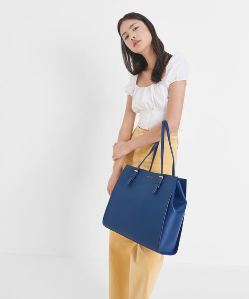 CHARLES ＆ KEITH（チャールズ&キース） トートバッグ ダブルハンドル