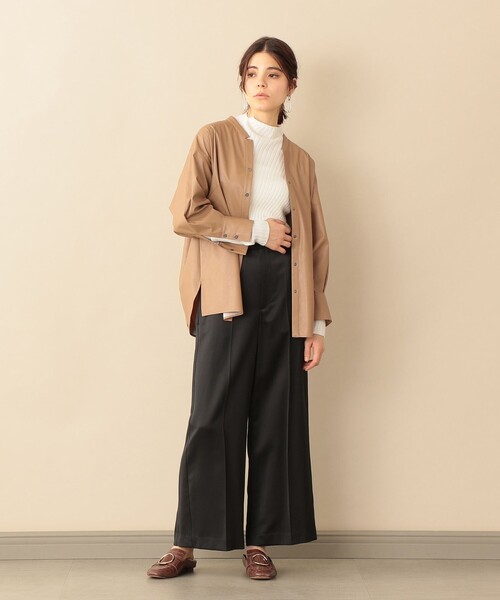 ドさせて シャツ PayPayモール店 - 通販 - PayPayモール ブラウス フェイクレザーシャツ ZOZOTOWN ♁サイズとは