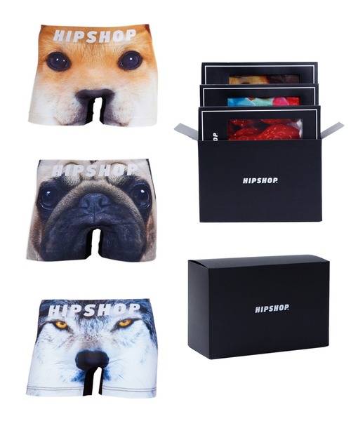 HIPSHOP（ヒップショップ） ボクサーパンツ アンダーパンツ3枚セット