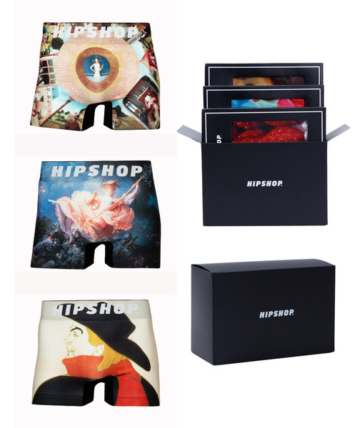 HIPSHOP（ヒップショップ） ボクサーパンツ アンダーパンツ3枚セット