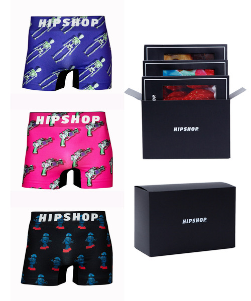 HIPSHOP（ヒップショップ） ボクサーパンツ アンダーパンツ3枚セット