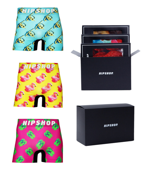 HIPSHOP（ヒップショップ） ボクサーパンツ アンダーパンツ3枚セット