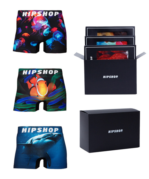 HIPSHOP（ヒップショップ） ボクサーパンツ アンダーパンツ3枚セット