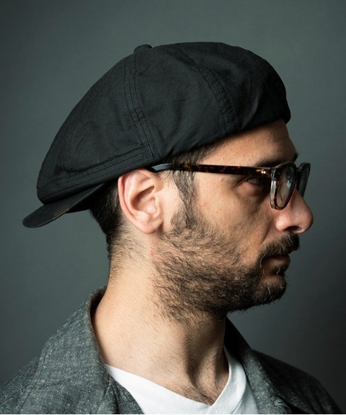 Mr.FATMAN 帽子 ベレー帽 Oxford 8Panel Hunting / MRFATMAN 2022SS