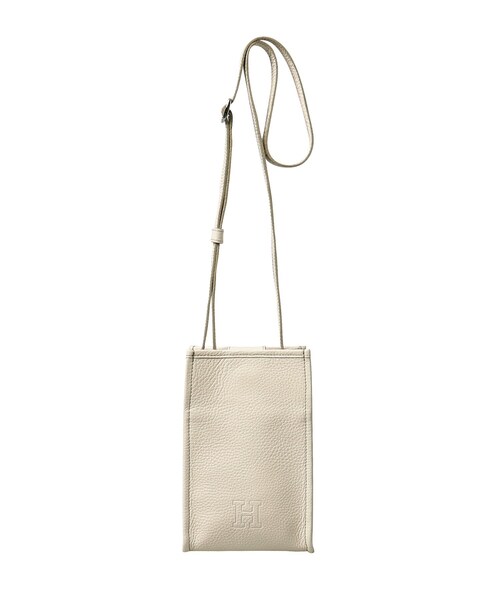 未使用級 HIROFU サコッシュ ショルダーバッグ ヒロフ ユニセックス HIROFU（ヒロフ） ショルダーバッグ バッグ 「アピエーディ」レザー