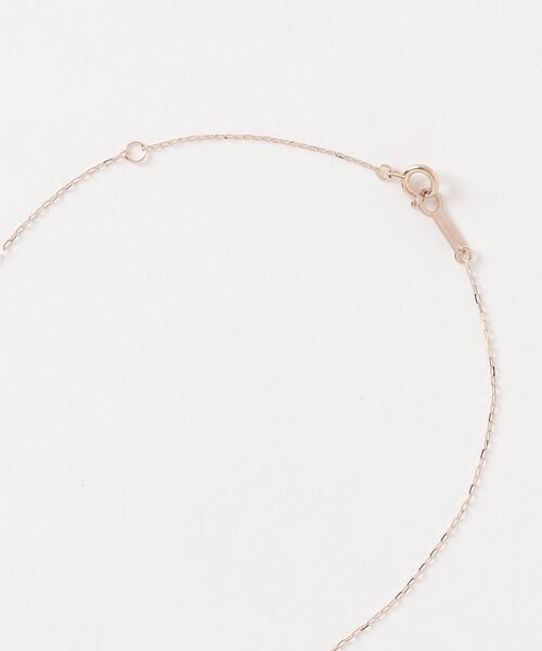 ネックレス 「10月誕生石」K10ピンクゴールド ネックレス レディースの画像