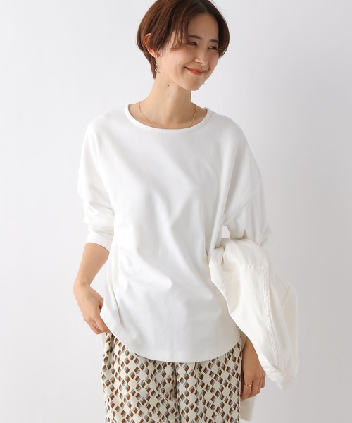 LEPSIM（レプシィム） tシャツ Tシャツ スソラウンドプルオーバー