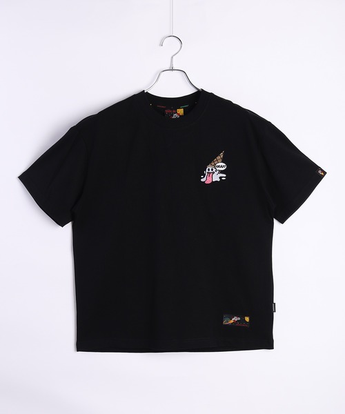 GRAF＆WU（グラフアンドウー） tシャツ 12BOOGHOST 半袖プリント 刺繍