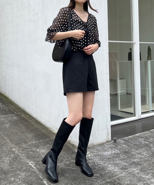 one after another NICE CLAUP パンツ ぷくぷくジャガードアソート