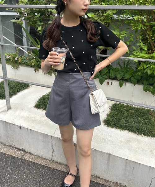 one after another NICE CLAUP パンツ ぷくぷくジャガードアソート