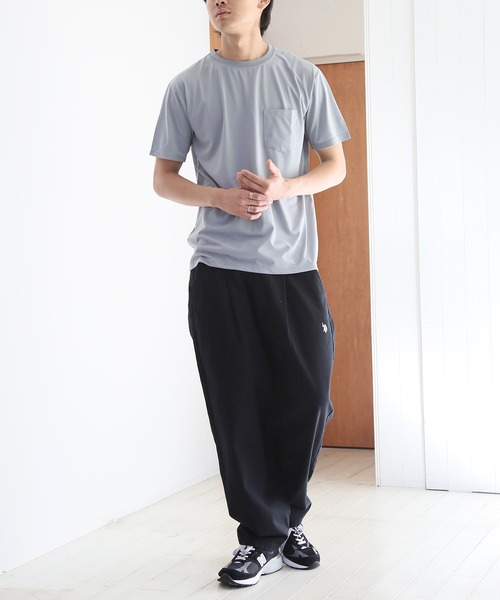 SETUP7 tシャツ 「SETUP7」55860 軽量ストレッチ天竺 半袖T
