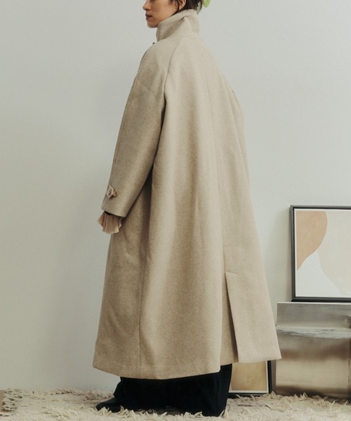 Libra Cue（リブラ キュー） コート アウター ハイネックボリューム