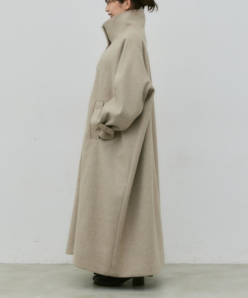 Libra Cue（リブラ キュー） コート アウター ハイネックボリューム