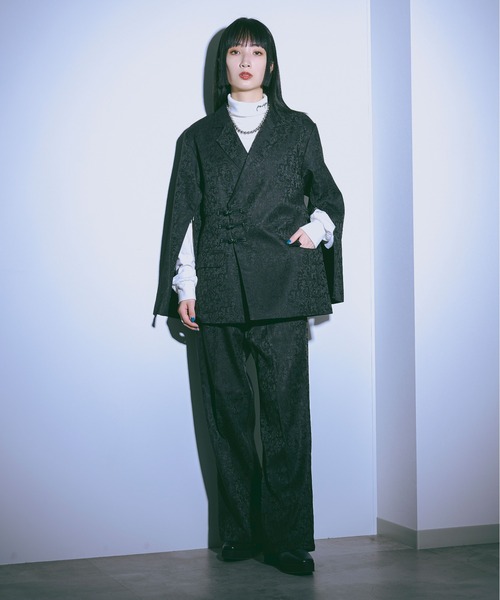 Ellno Loset（エルノロゼット） パンツ ジャガードパンツ/セットアップ 