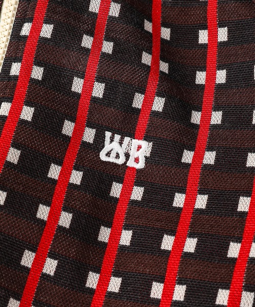 WALES BONNERウェールズ・ボナー 幾何学模様 ジップアップジャージ Wales Bonner（ウェールズ ボナー） ジャージ Power Tracktop