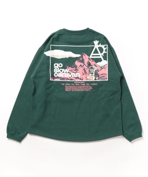 go slow caravan（ゴースローキャラバン） トレーナー スウェット eco