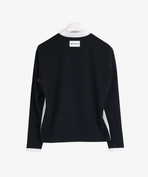 archivio tシャツ 「LADIES」部分メッシュ半袖プルオーバー