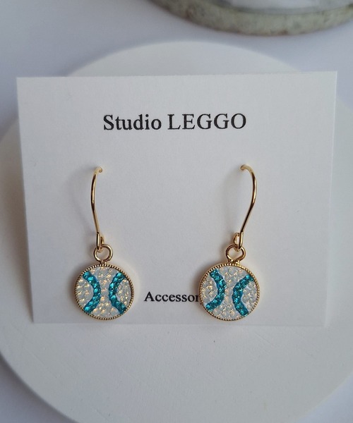 【広告】☆天然石使用☆★野球ボールピアス❤︎ビーズ CERCA サージカルステンレス アレルギー対応 ピアス Studio LEGGO/野球