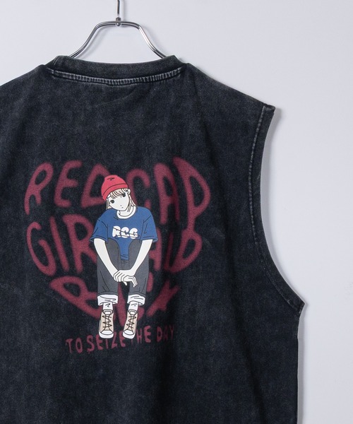 RED CAP GIRL（レッドキャプガール） タンクトップ 「a-r」「Red Cap