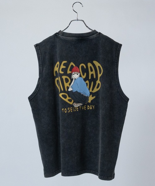 RED CAP GIRL タンクトップ 「a-r」「Red Cap Girl/レッド